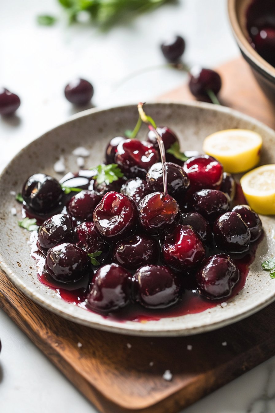 Sweet Cherry Compote
