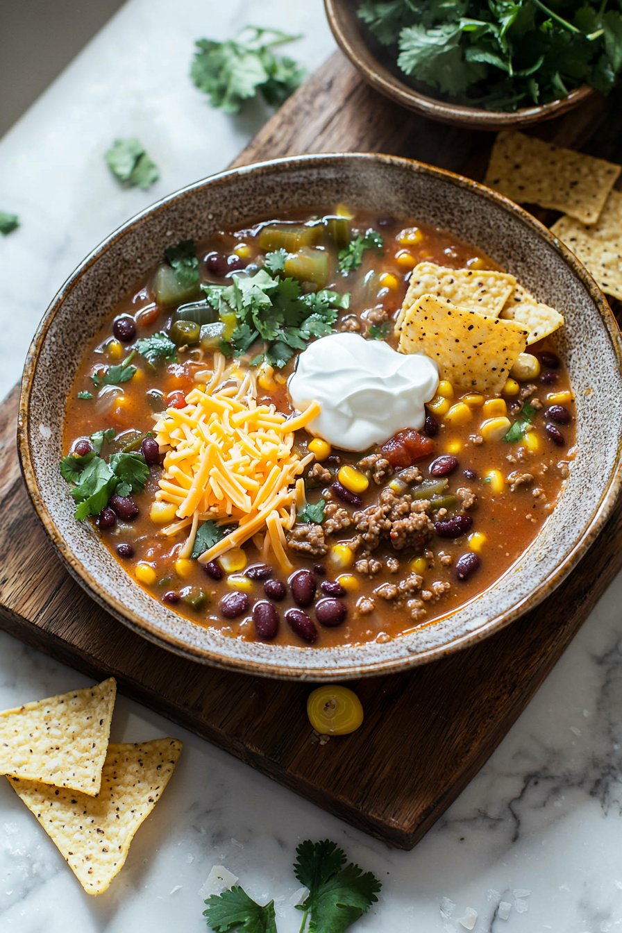 The Best Taco Soup
