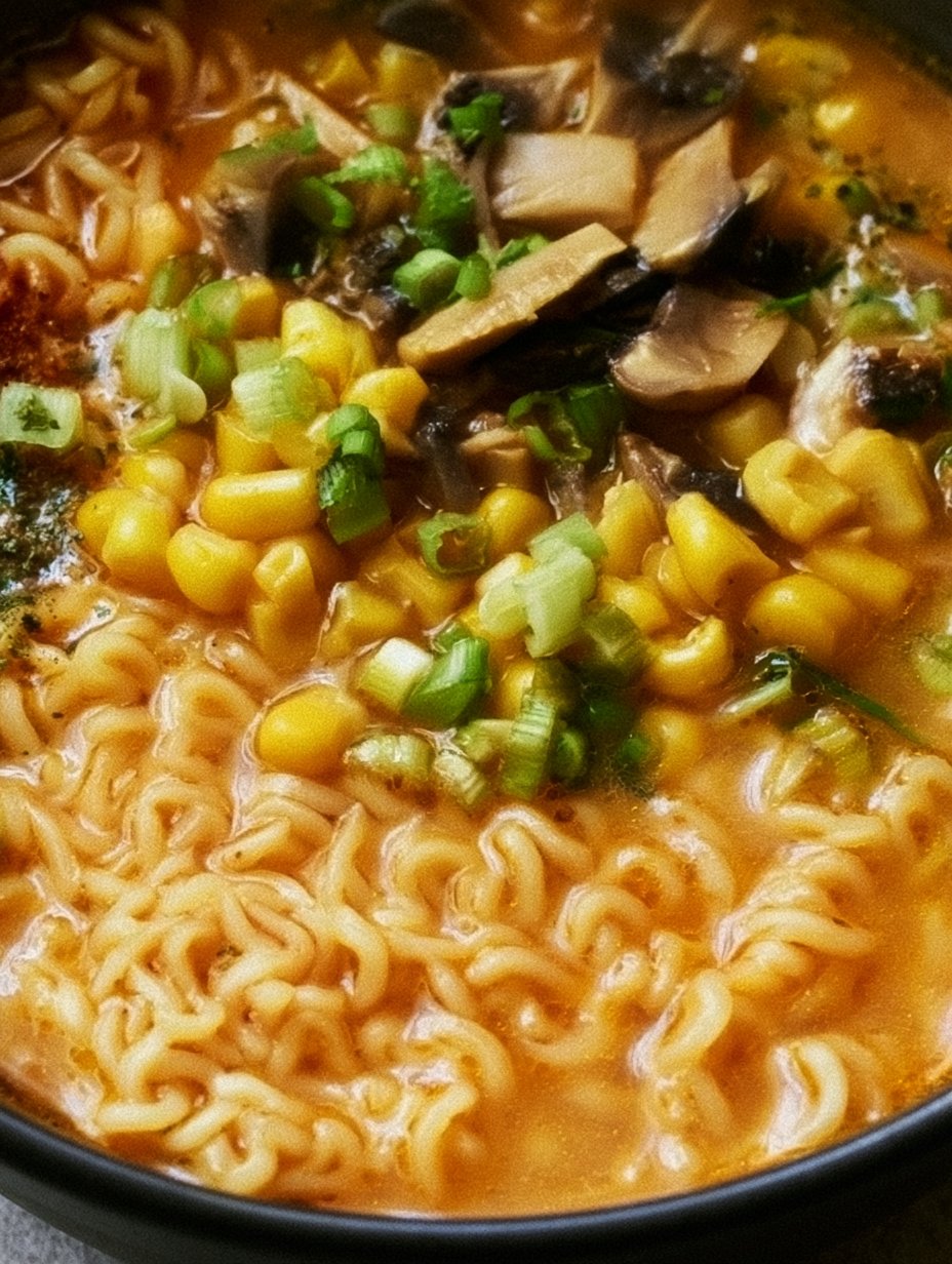 Fácil Ramen Picante de Miso en Una Sola Olla (Vegano)