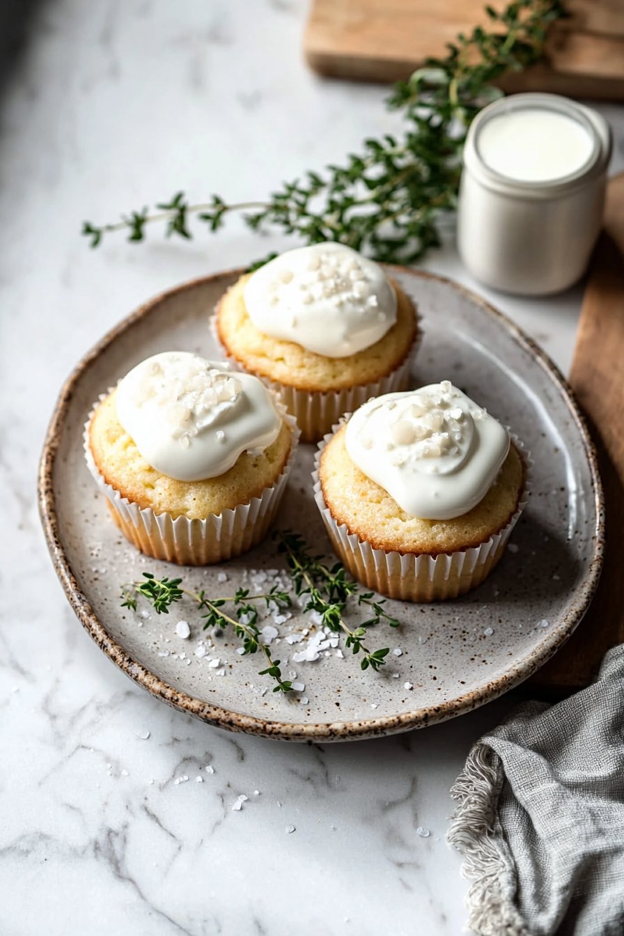 Three Milks Cupcakes