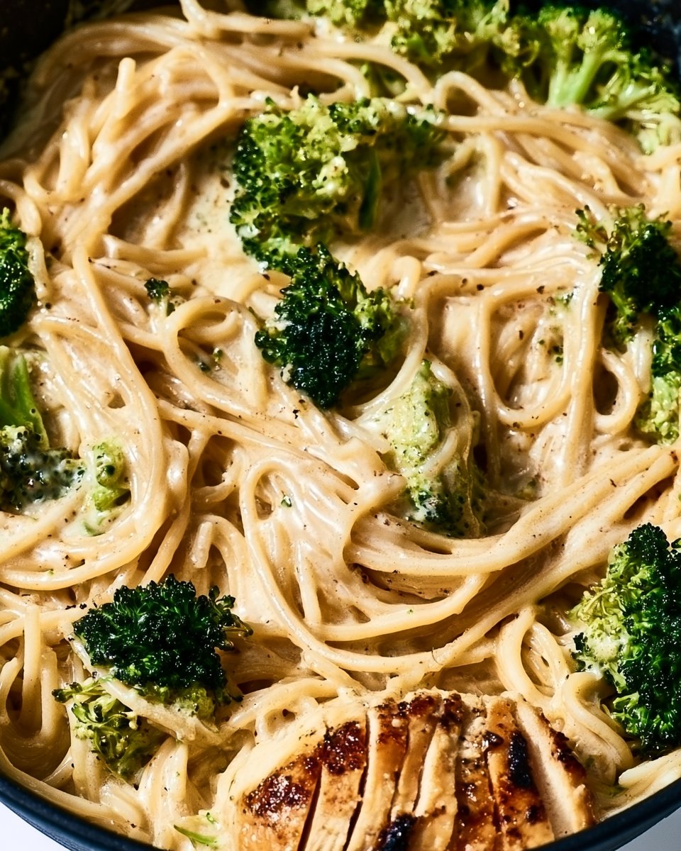 Healthy Creamy Chicken Alfredo