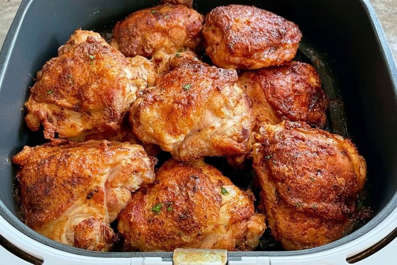Air Fryer Chicken Thighs Made Easy for Busy Weeknights