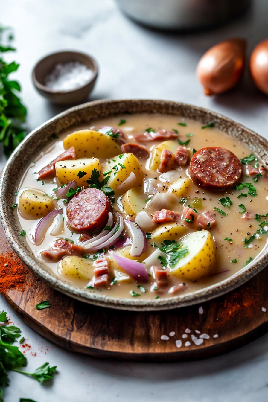 Kielbasa Kartoffelsuppe