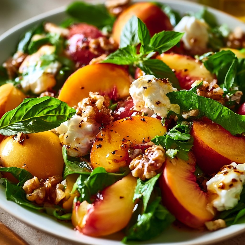 Millionärs-Pfirsichsalat