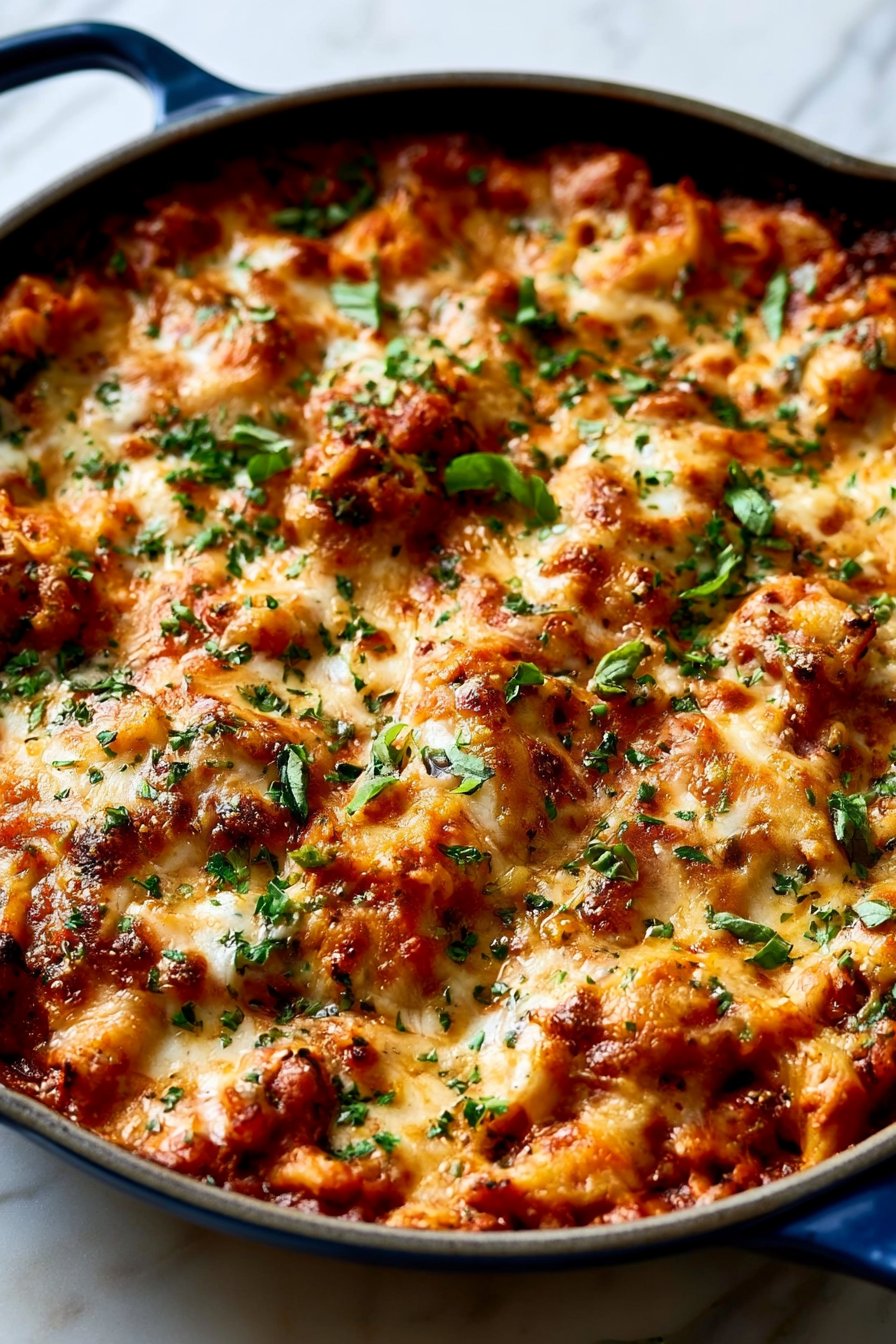 Easy Skillet Lasagna