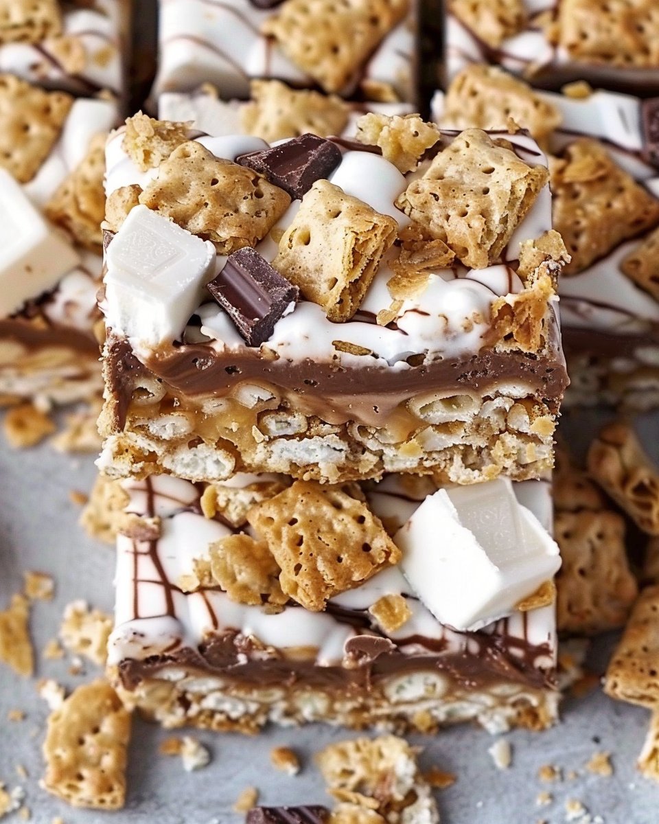 S'mores Krispie Bars