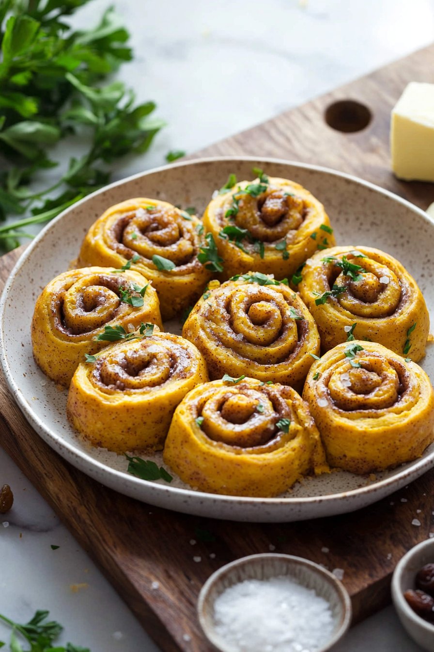 Pumpkin Cinnamon Rolls