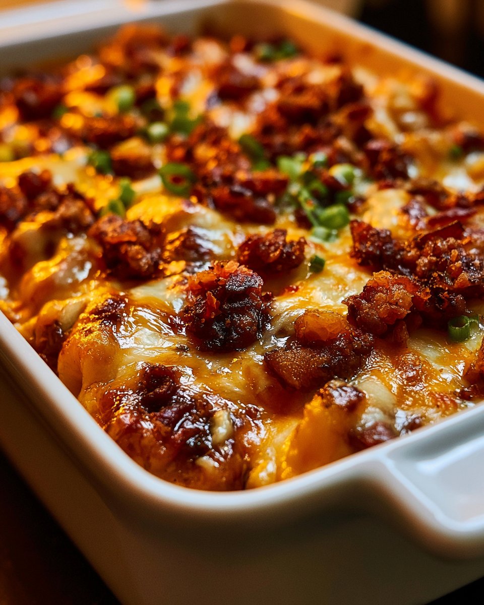 Keto Bacon Cheeseburger Casserole