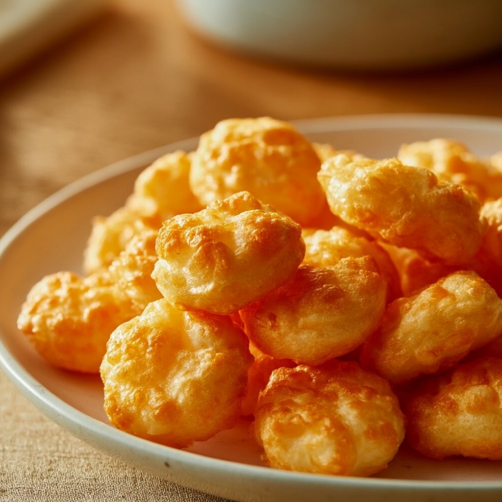 Käse Puff Snacks