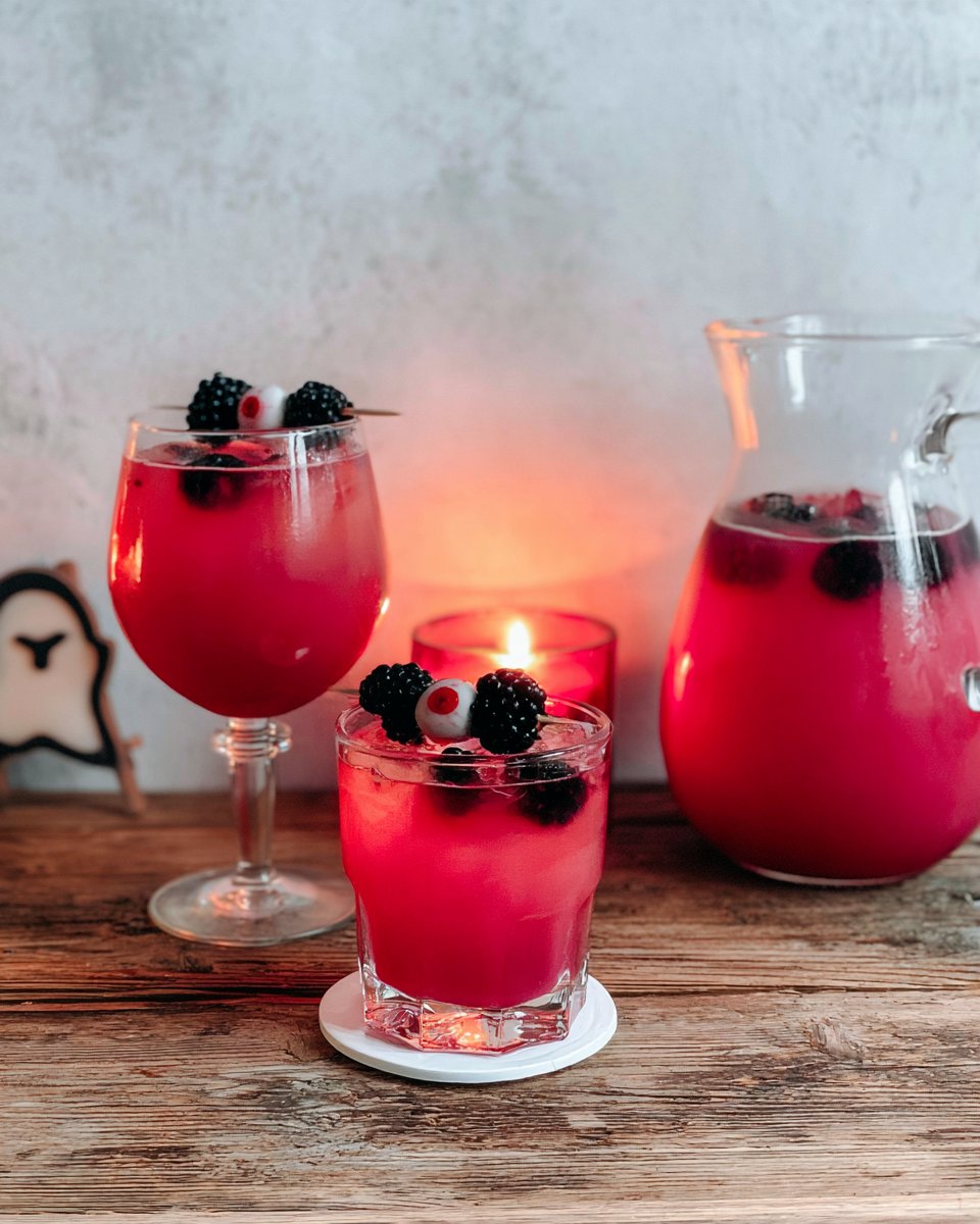 Bloody Berry Punch Cocktail Recipe - Styled By Daisies