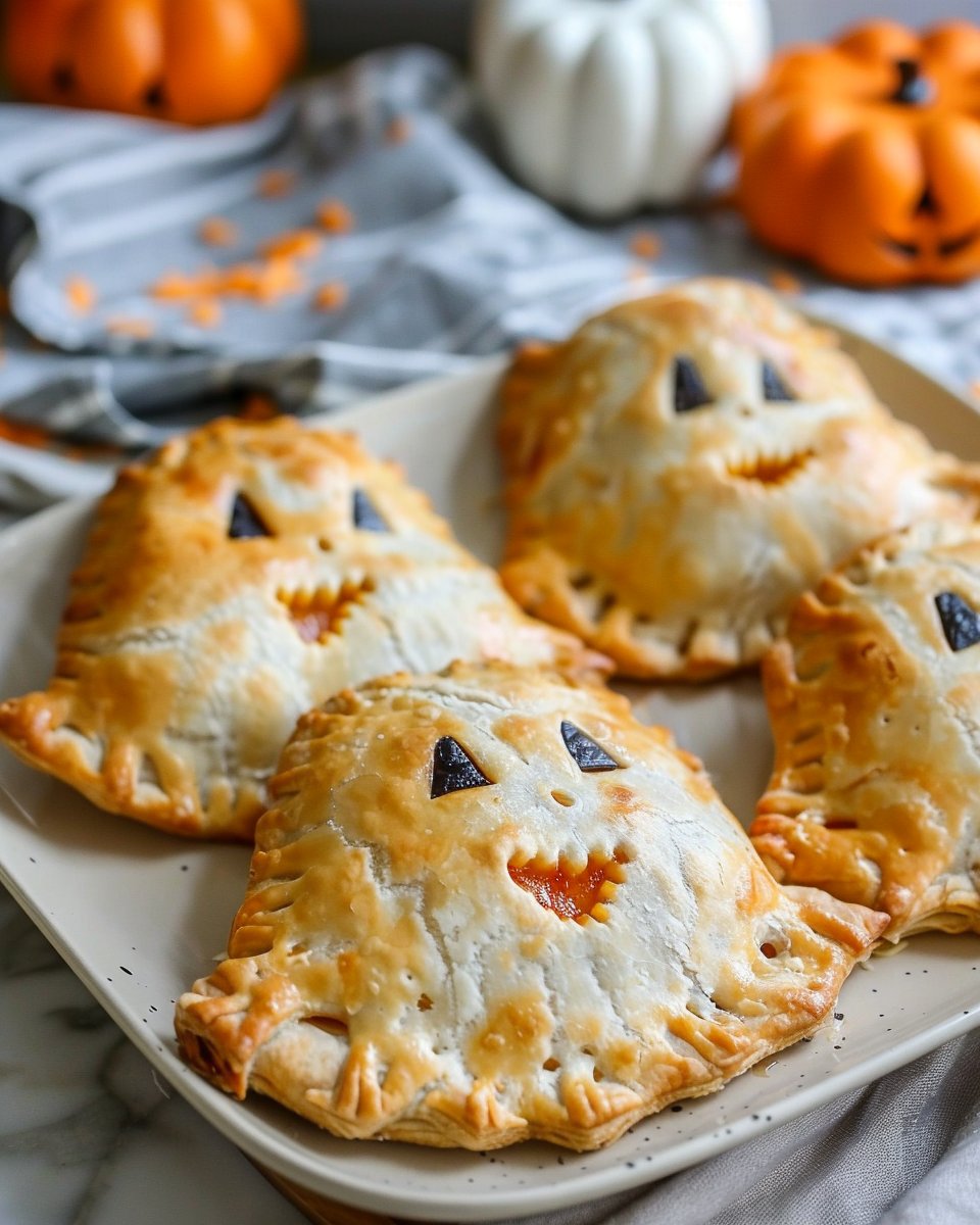 Ghost-Shaped Taco Hand Pies