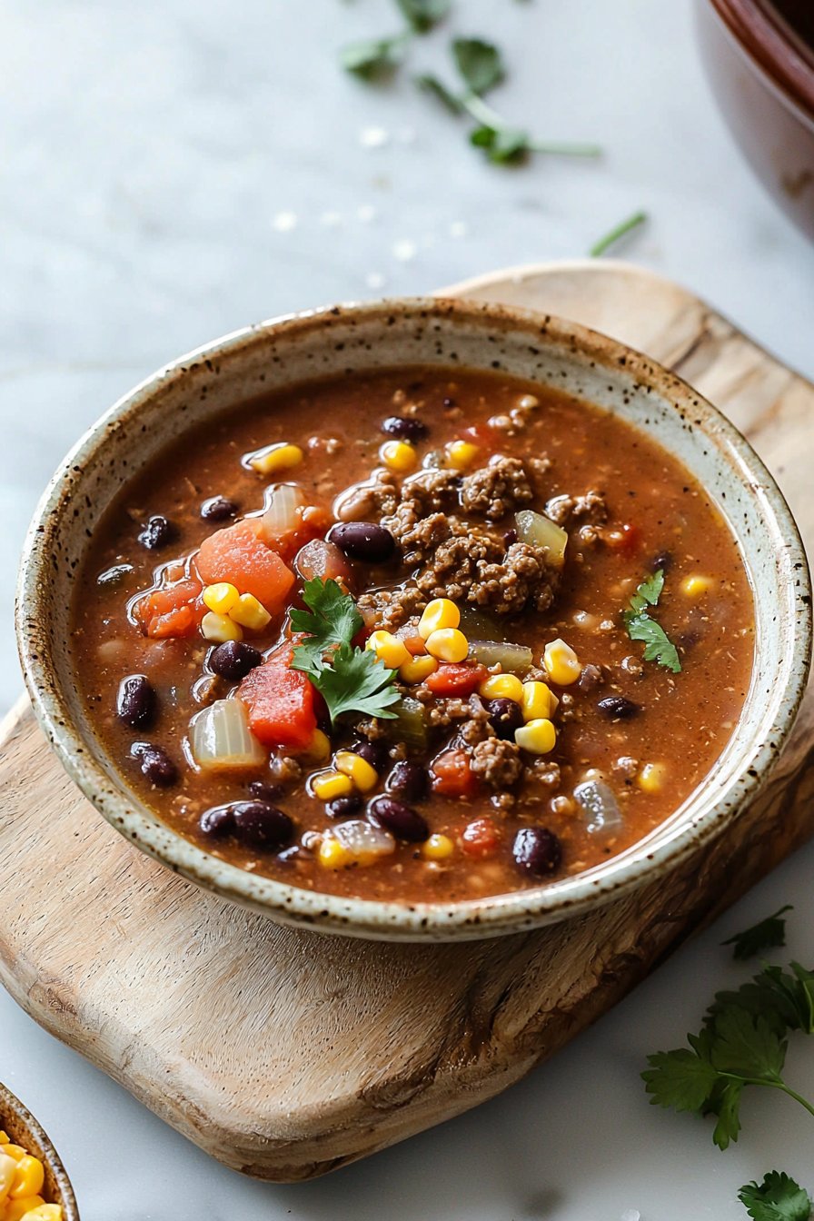 Cozy Crockpot Cowboy Soup