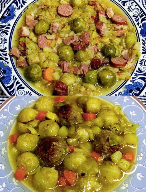 Einfache Rosenkohl Eintopf mit Rindfleisch – Geschmackvoll
