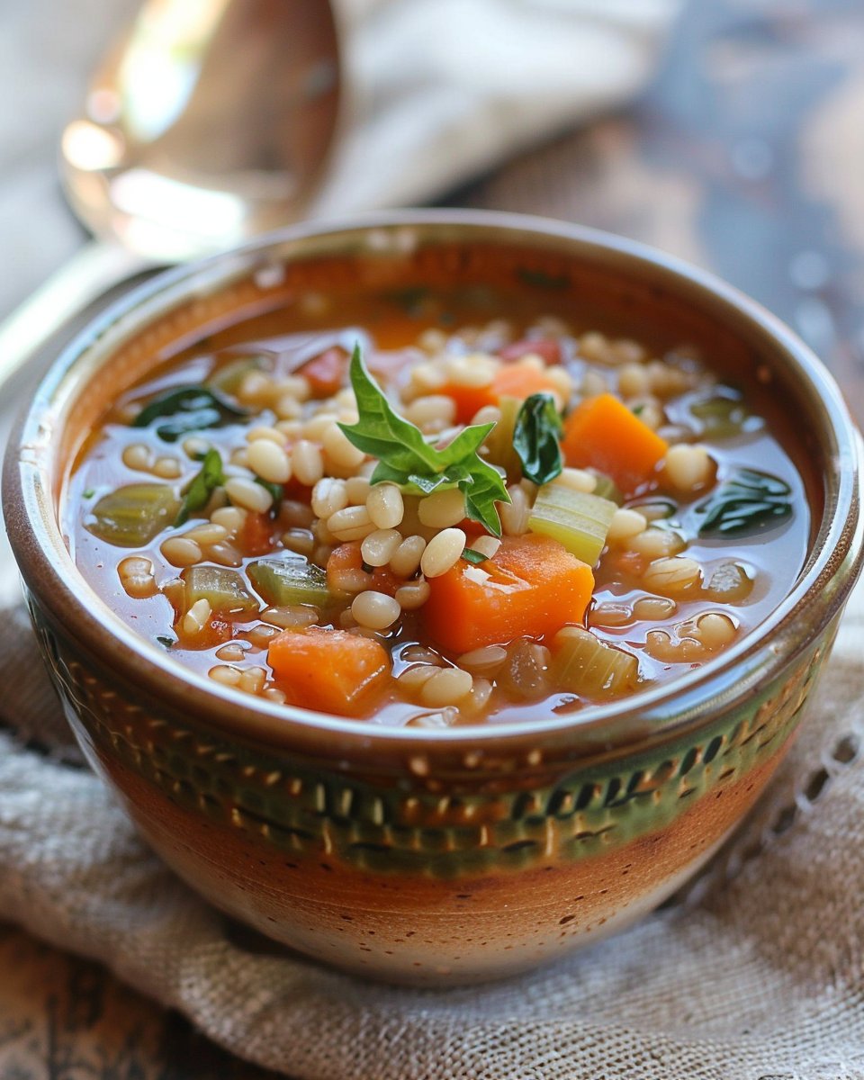 Veggie Barley Soup