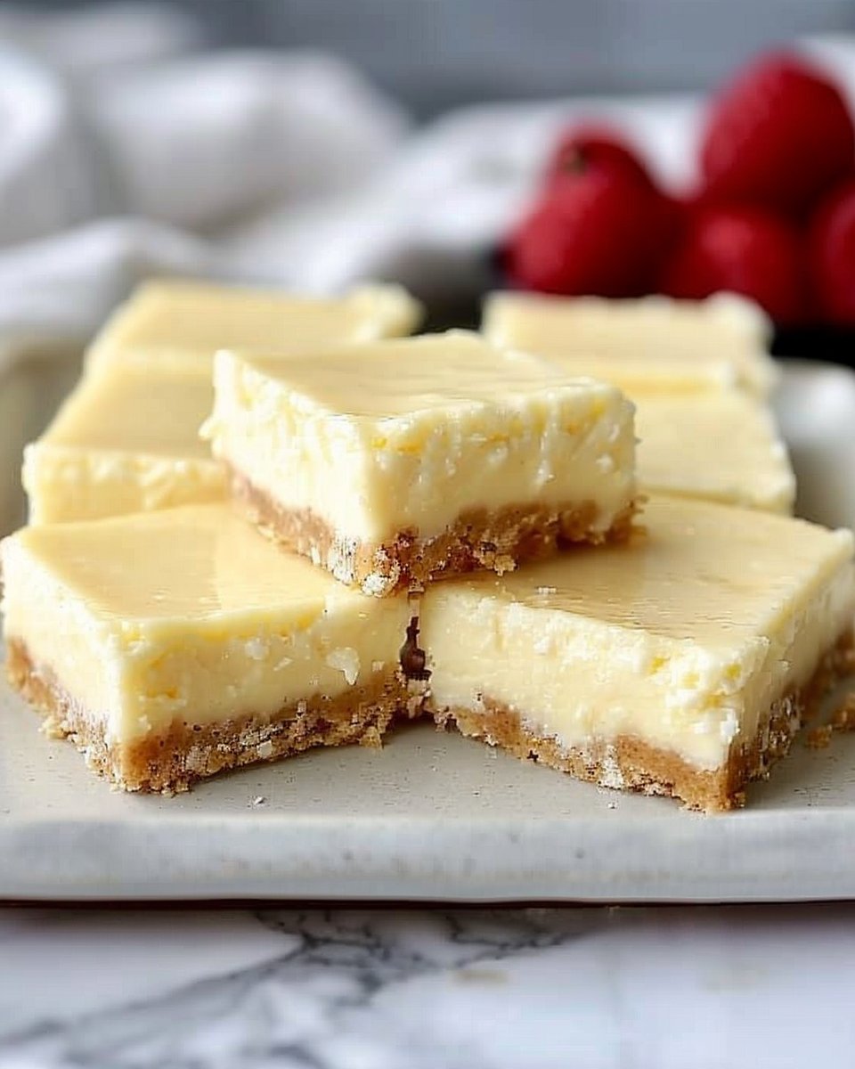 Lemon Cheesecake Protein Bars