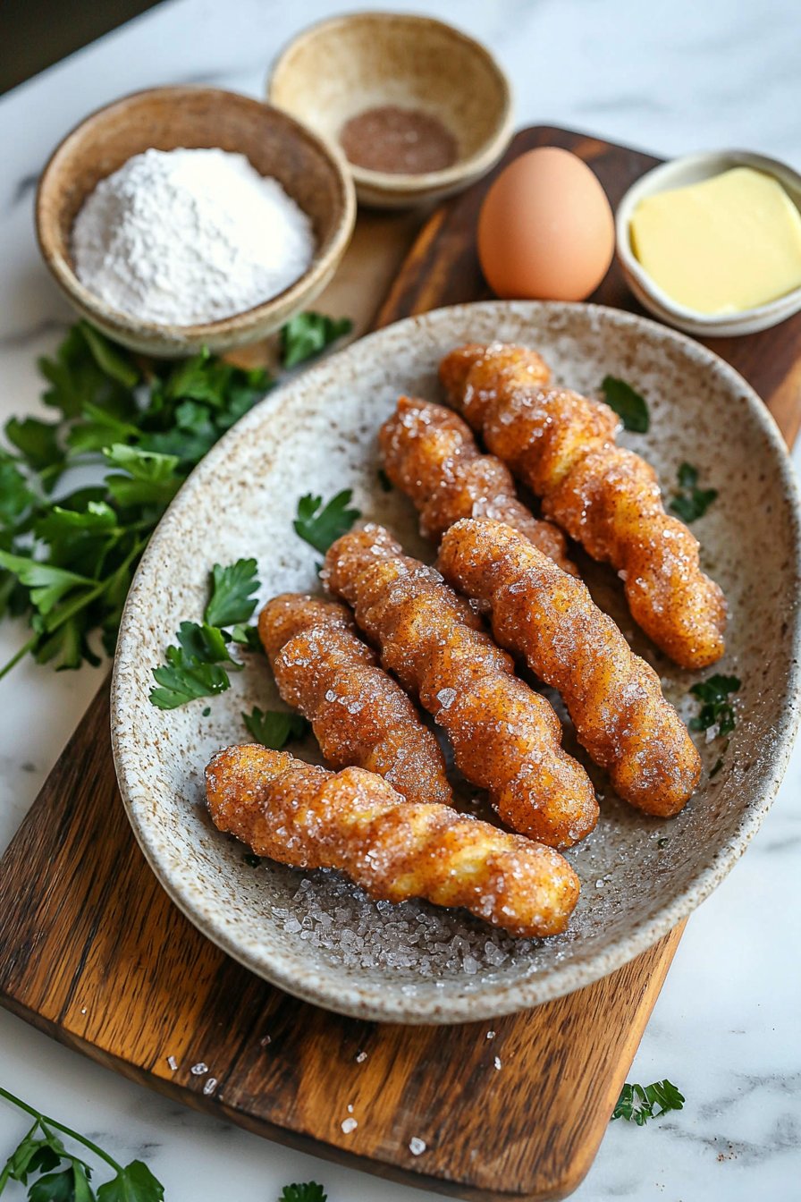 Cinnamon Donut Twists