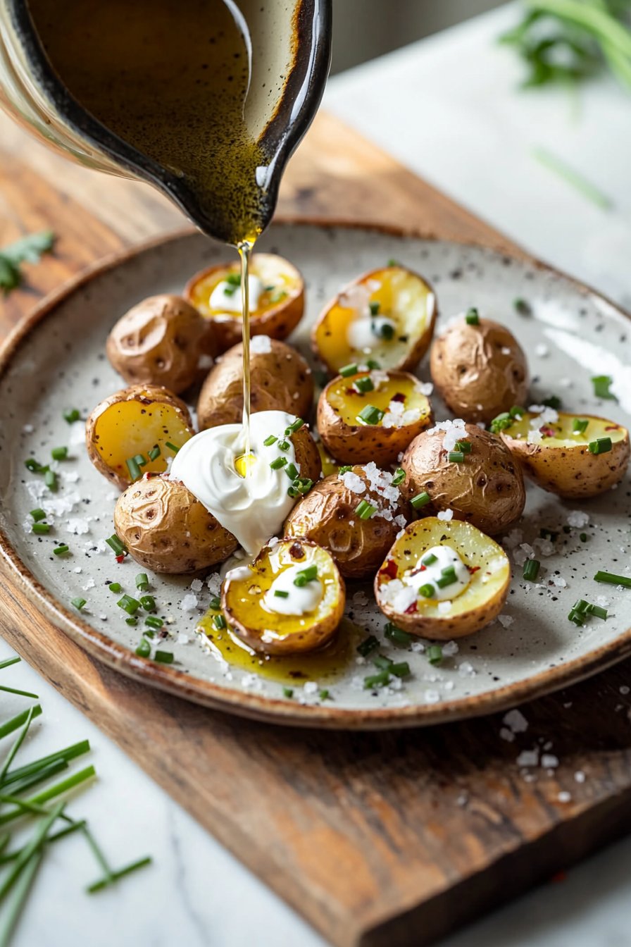 Mini Baked Potatoes Appetizer