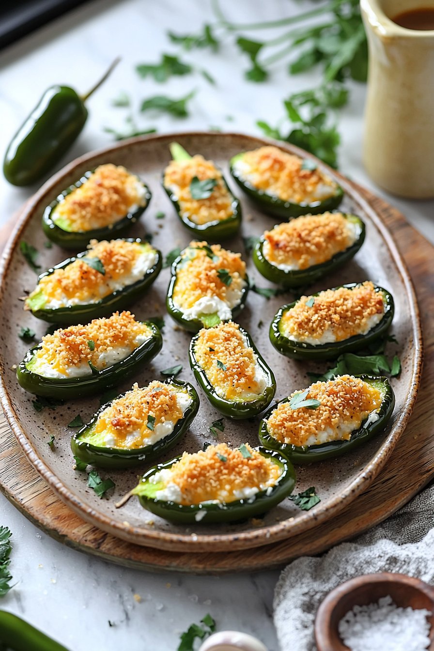 Cheese-Stuffed Jalapeño Bites