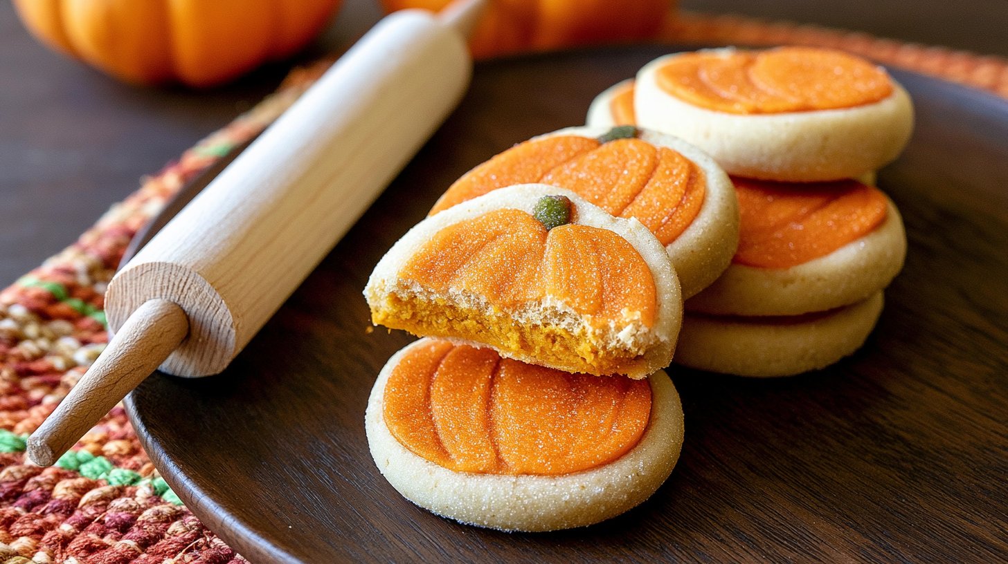 Easy Copycat Vegan Pillsbury Pumpkin Sugar Cookies