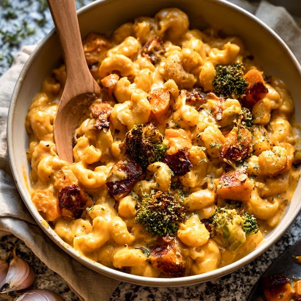 Hidden Veggie Butternut Squash Mac and Cheese
