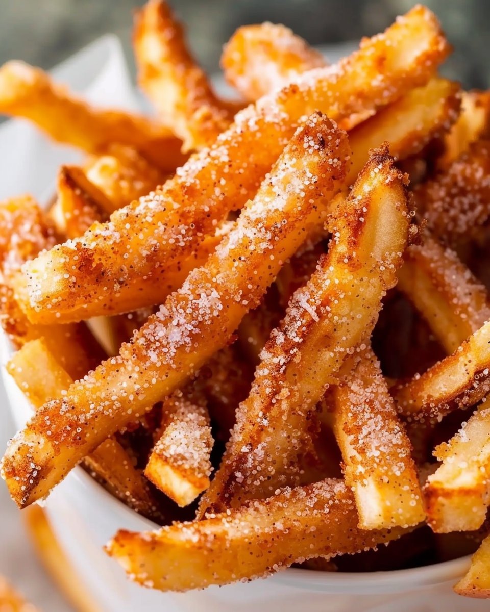 Air Fryer Apple Fries