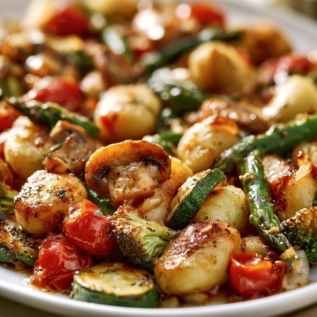 Gnocchi-Gemüse-Pfanne