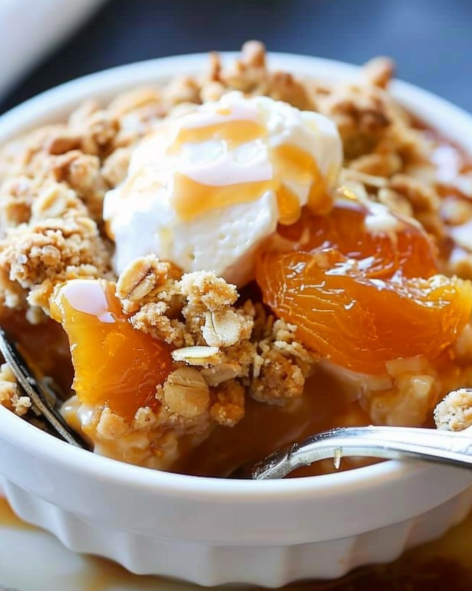 Fresh Apricot Crisp
