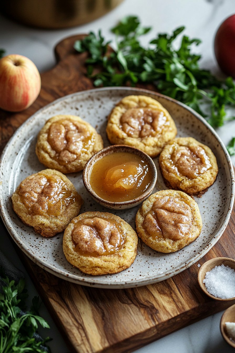 Apple Butter Snickerdoodles
