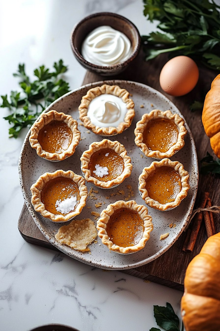 Mini Pumpkin Pies