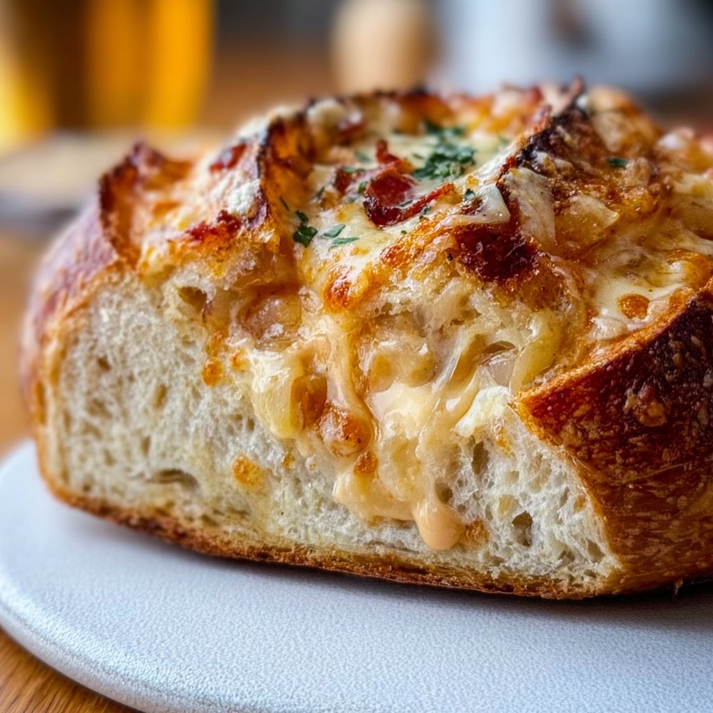 Baked Potato Sourdough Bread