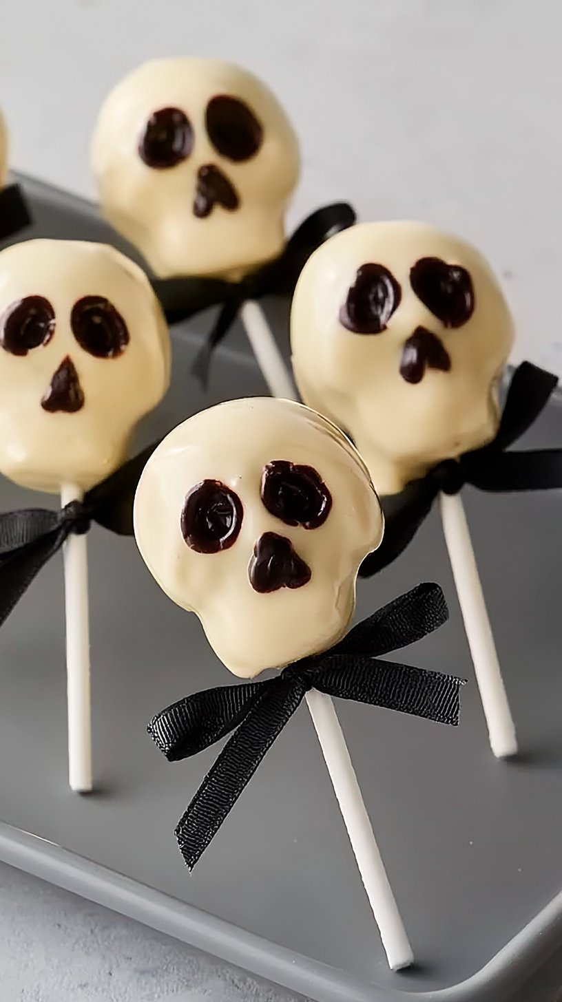 Spooky Skeleton Oreos