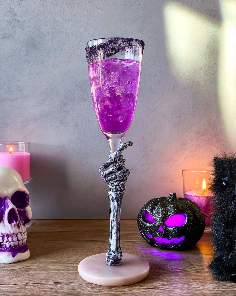 Sara Hocus Pocus Halloween Cocktail Recipe - Styled By Daisies