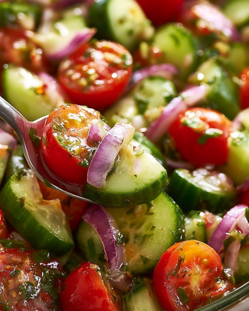 Cucumber Tomato Salad