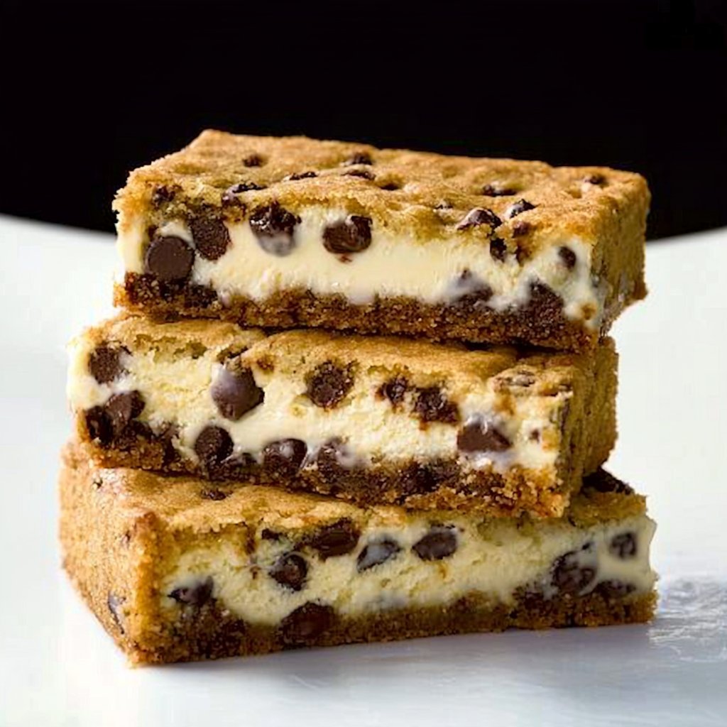 Chocolate Chip Cookies Stuffed with Cheesecake
