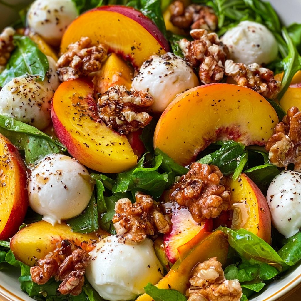 Millionaire Peach Salad is a Must-Have Summer Dish