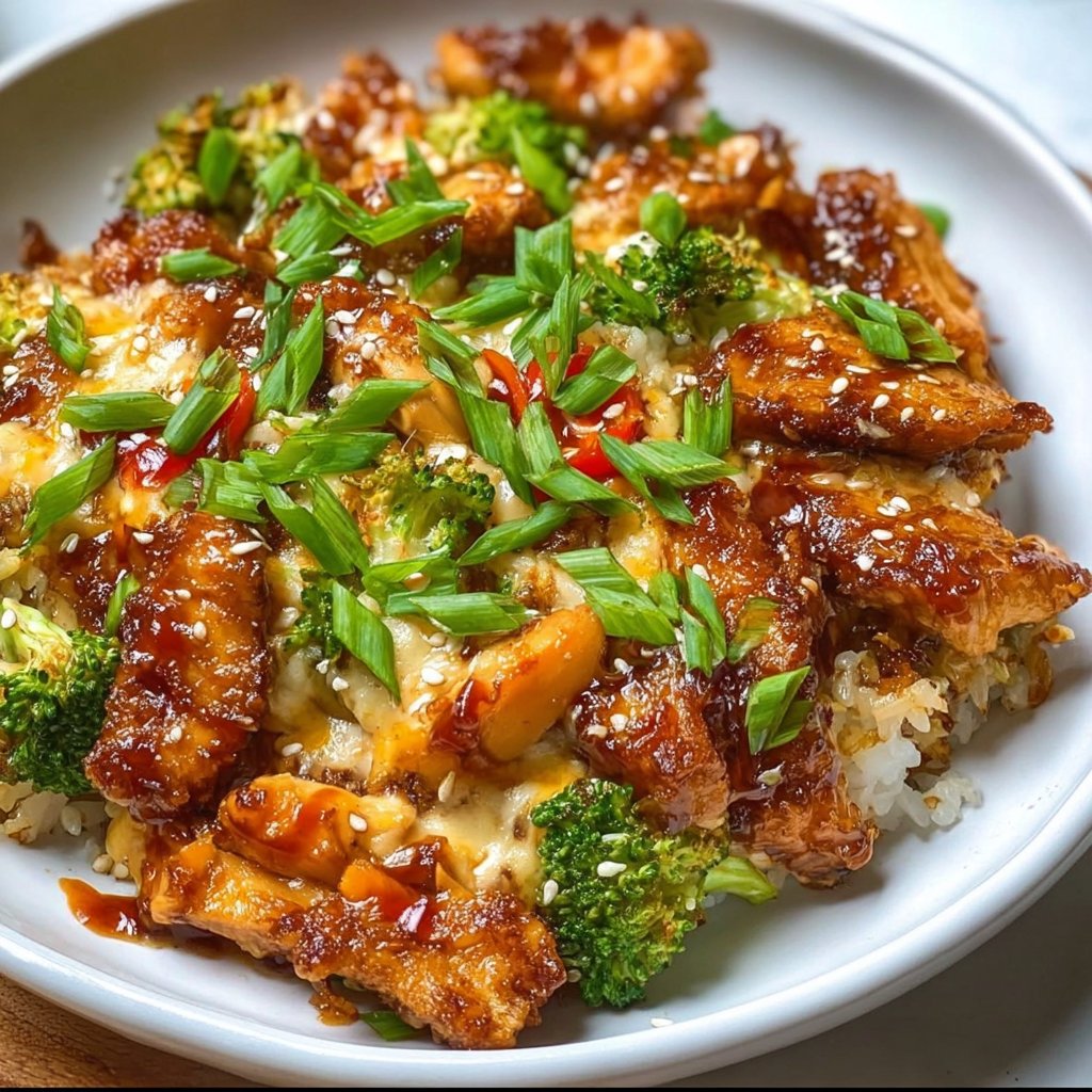 One Pan Teriyaki Chicken Casserole 2 One Pan Teriyaki Chicken Casserole