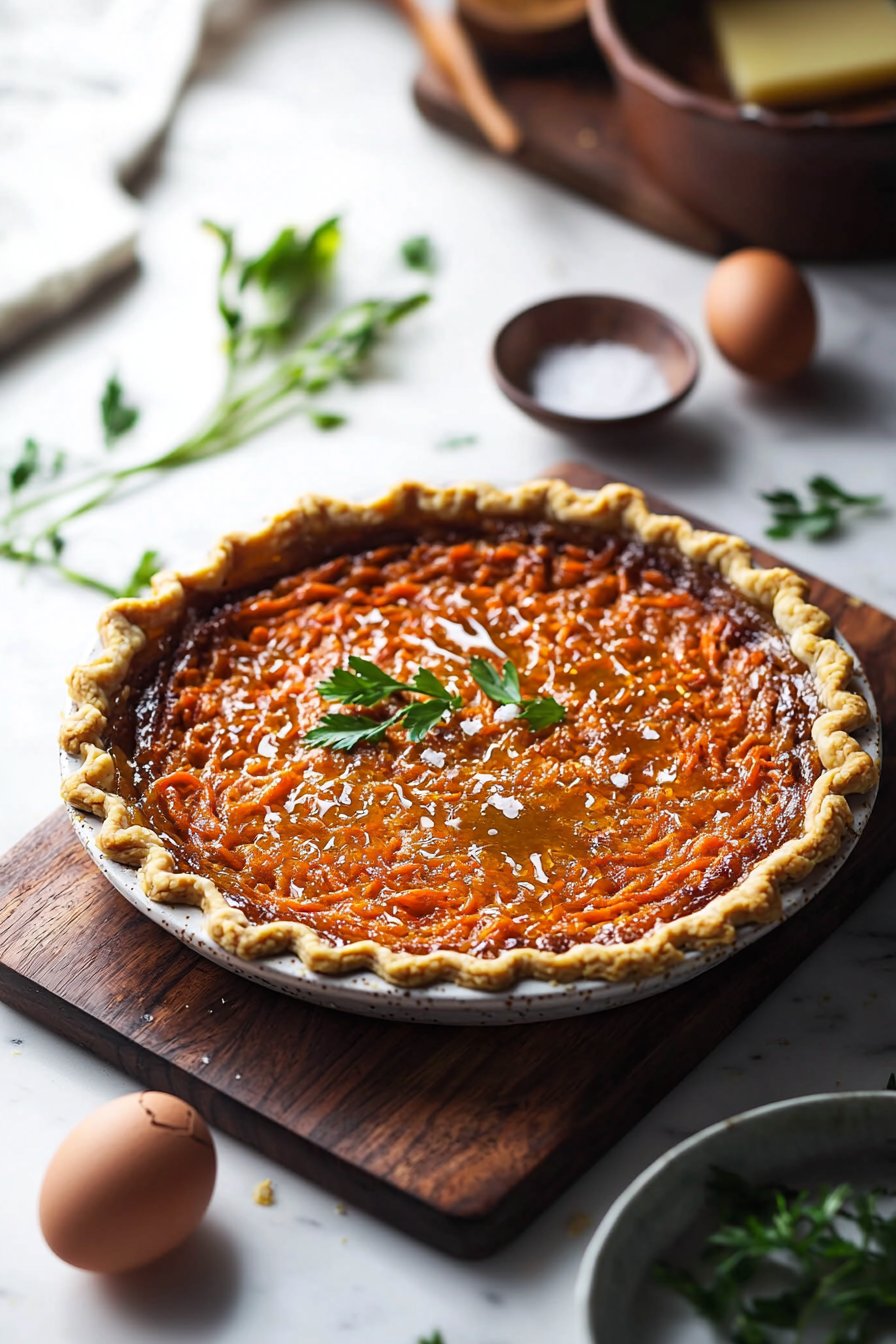 Honey Carrot Pie