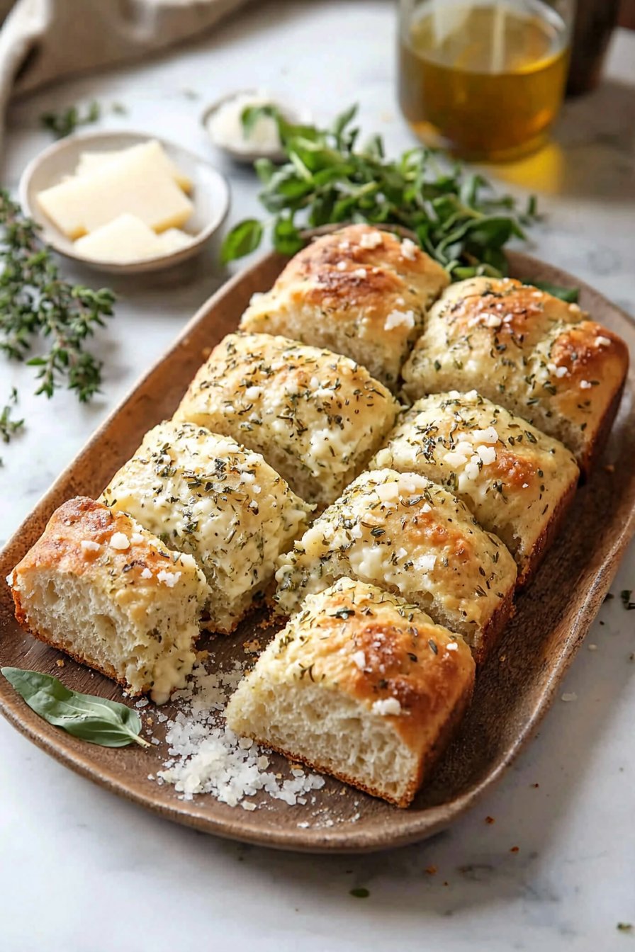 Delicious Italian Herb and Cheese Bread