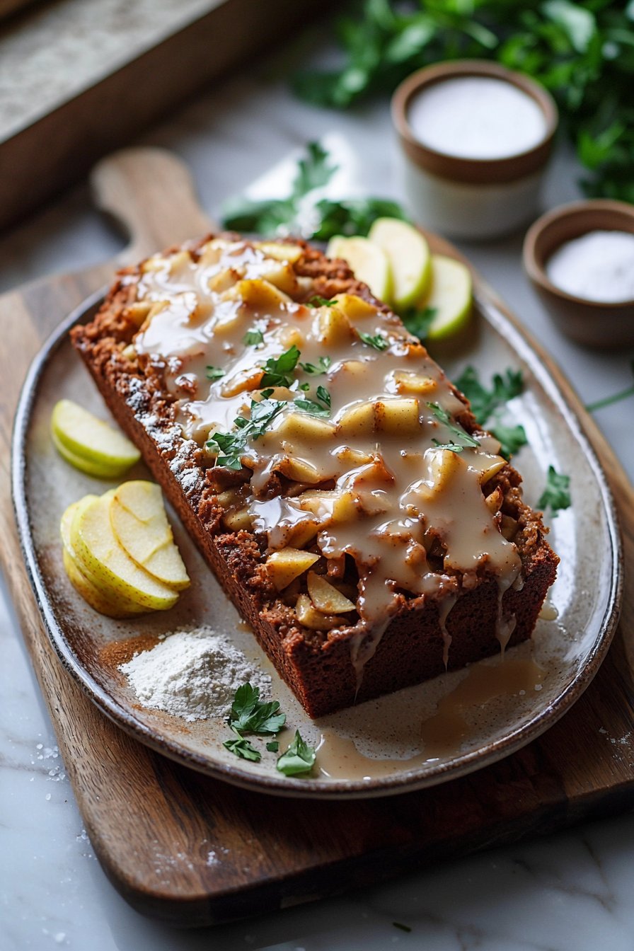 Spiced Apple Fritter Bread