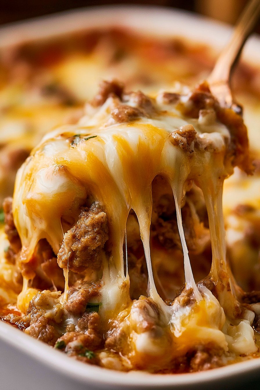 5-Ingredient Ground Beef Casserole