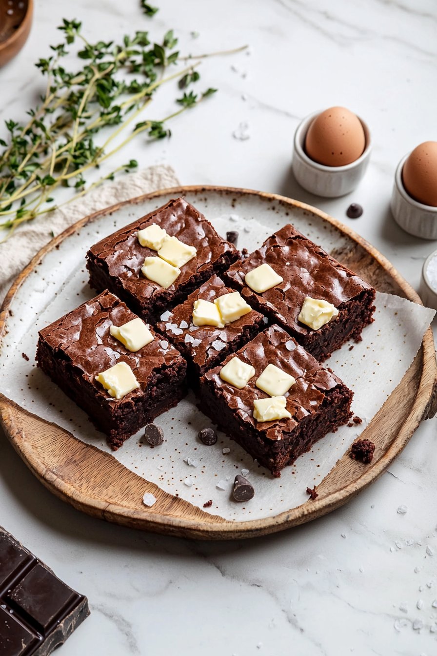 White Chocolate Brownies