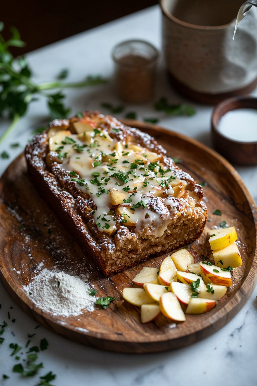 Spiced Apple Fritter Bread