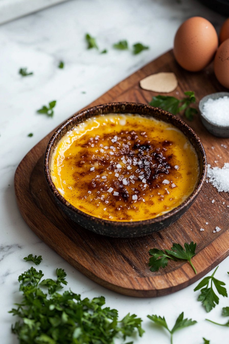 Mini Pumpkin Crème Brûlée