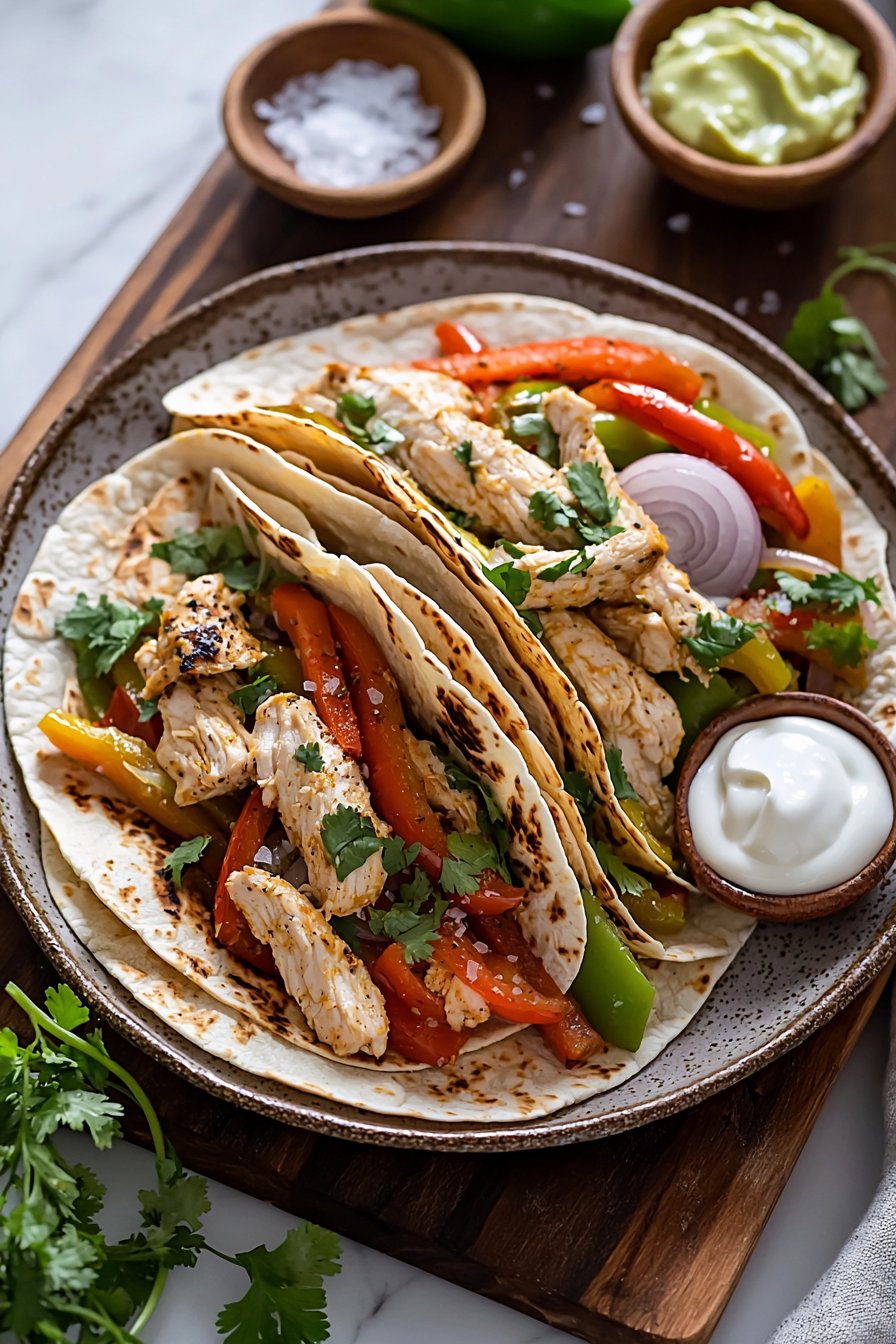 Blackstone Chicken Fajitas