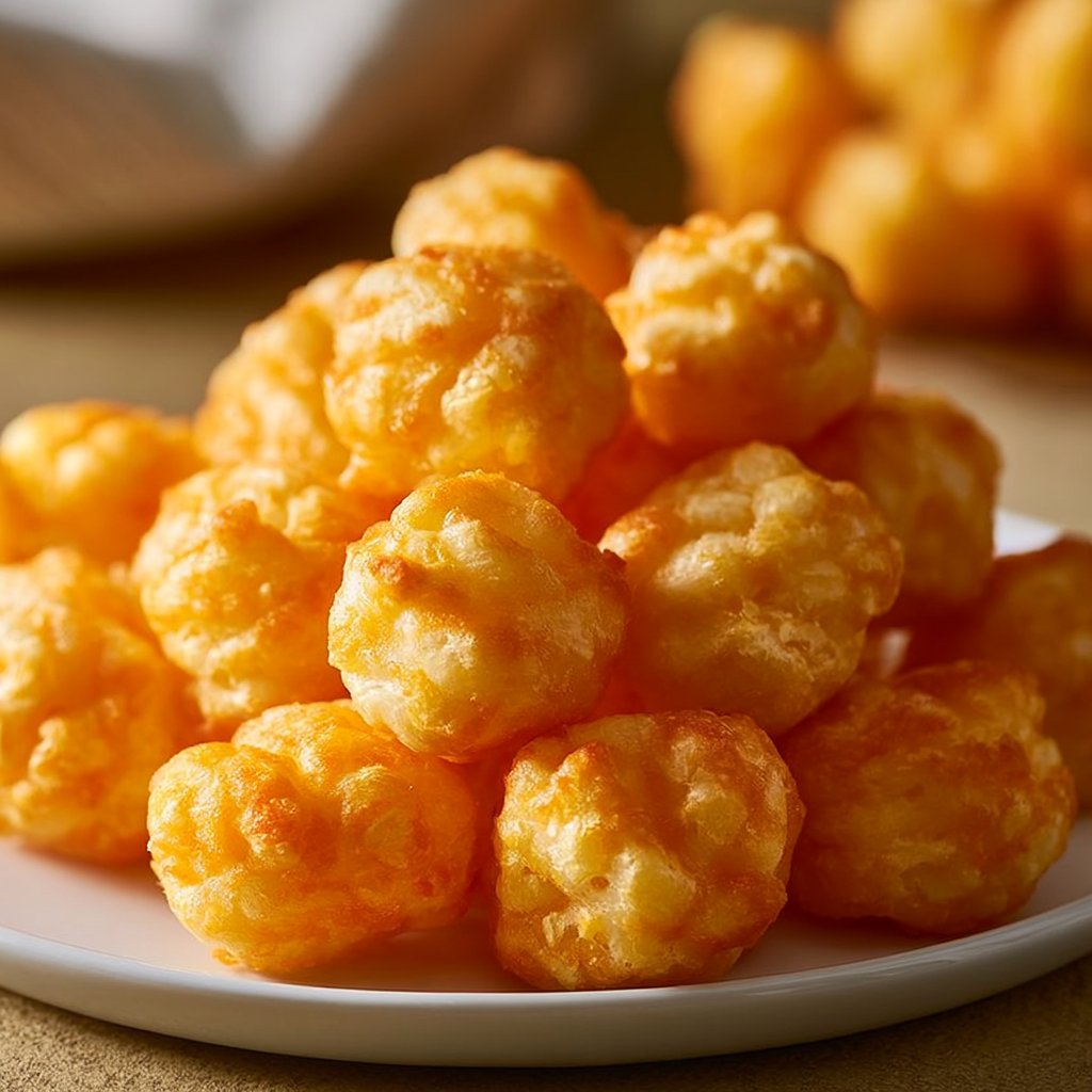 Käse Puff Snacks