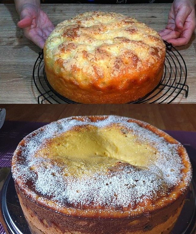 Apfel-Sauerrahmkuchen