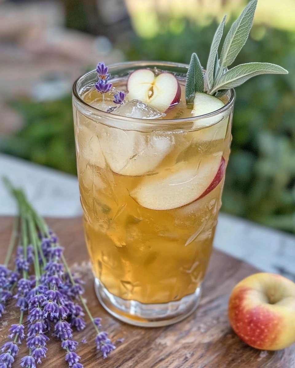 Lavender Apple Sage Iced Tea