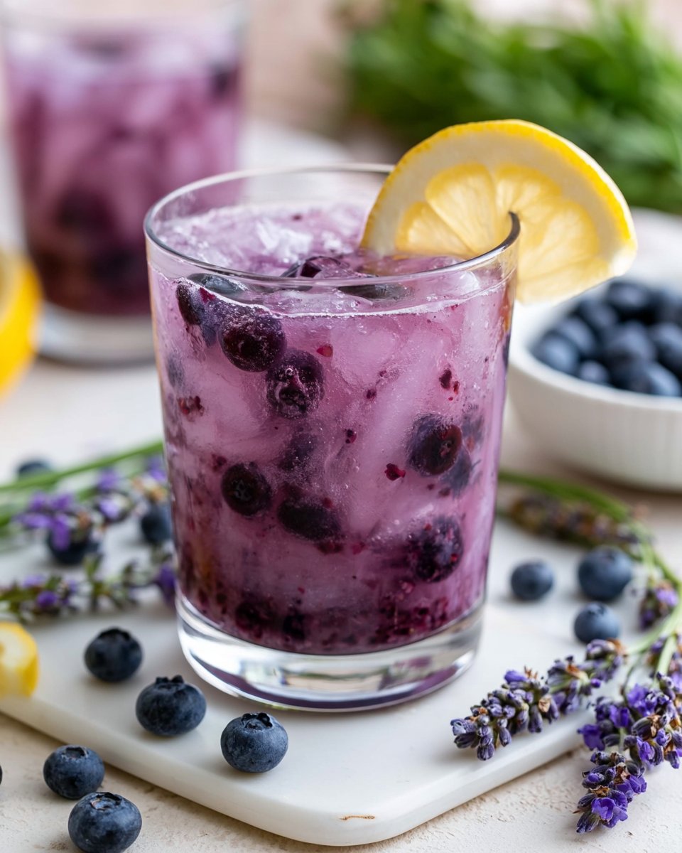 Blueberry Lavender Mocktail