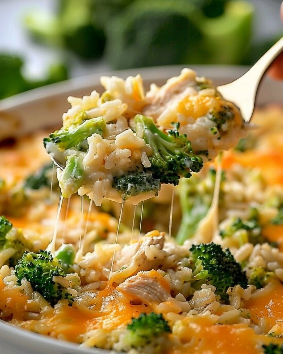 Chicken Broccoli Rice Casserole