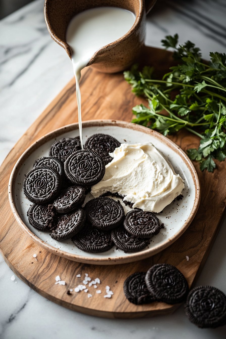 3-Ingredient Oreo Cake with no oven